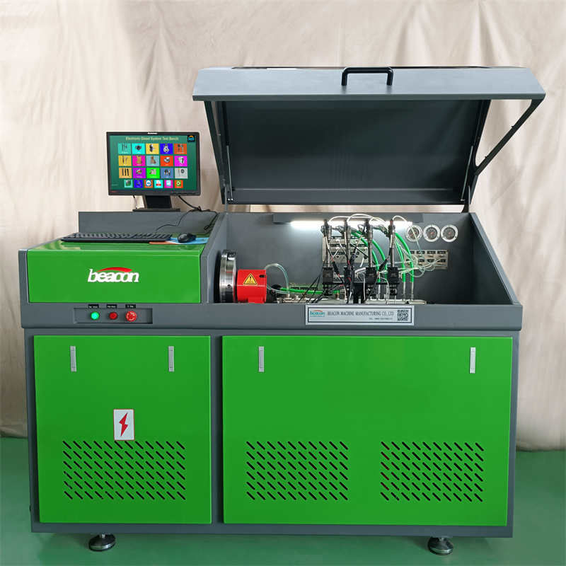 Beacon Machine CR708L Common Rail Test Bench High Pressure Diesel Fuel Common Rail Electronic Injector Pump Tester Crs708