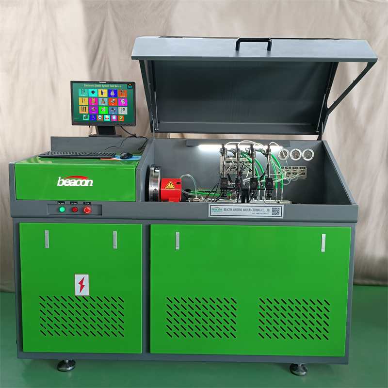 Beacon Machine CR708L Common Rail Test Bench High Pressure Diesel Fuel Common Rail Electronic Injector Pump Tester Crs708