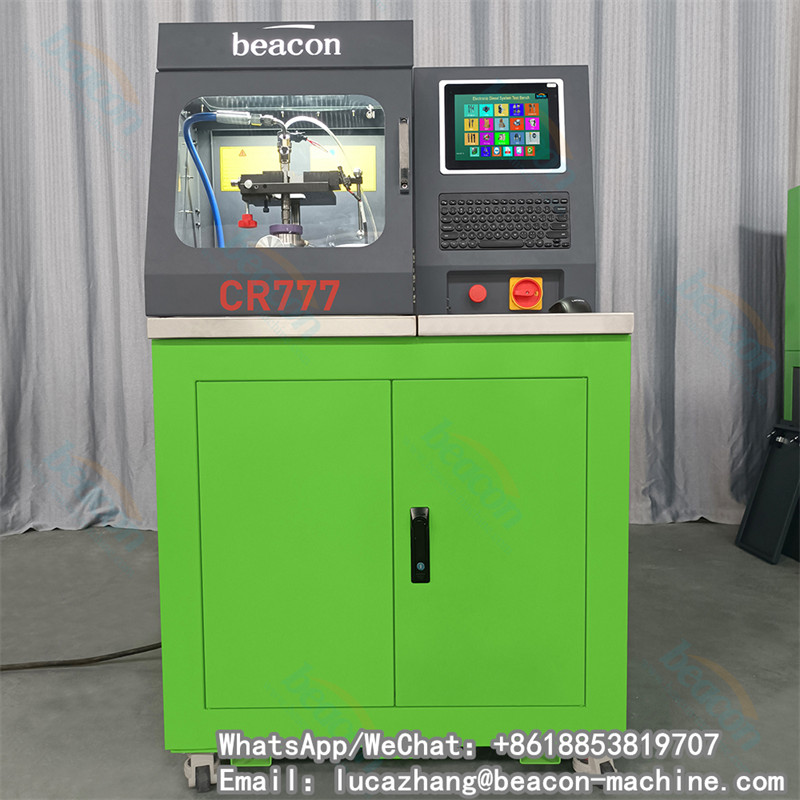 Beacon Machine Auto Repair Tools Diesel Injector Test Bench Common Rail Testing Machine CR777 For Testing CR Injectors