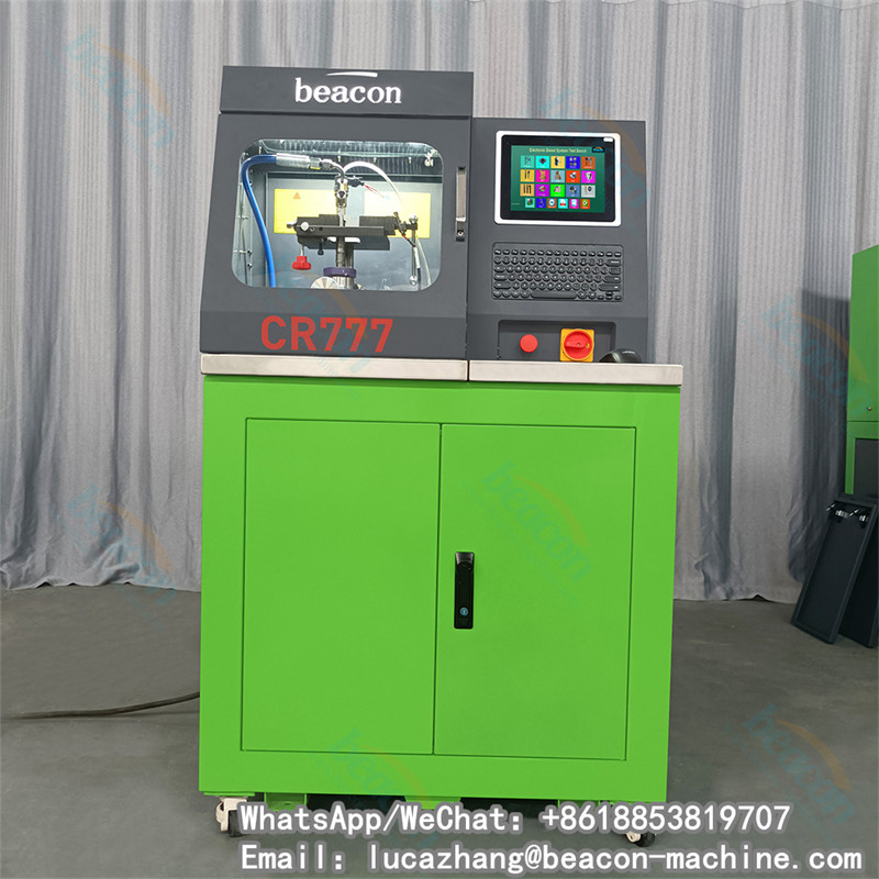 Beacon Machine Auto Repair Tools Diesel Injector Test Bench Common Rail Testing Machine CR777 For Testing CR Injectors