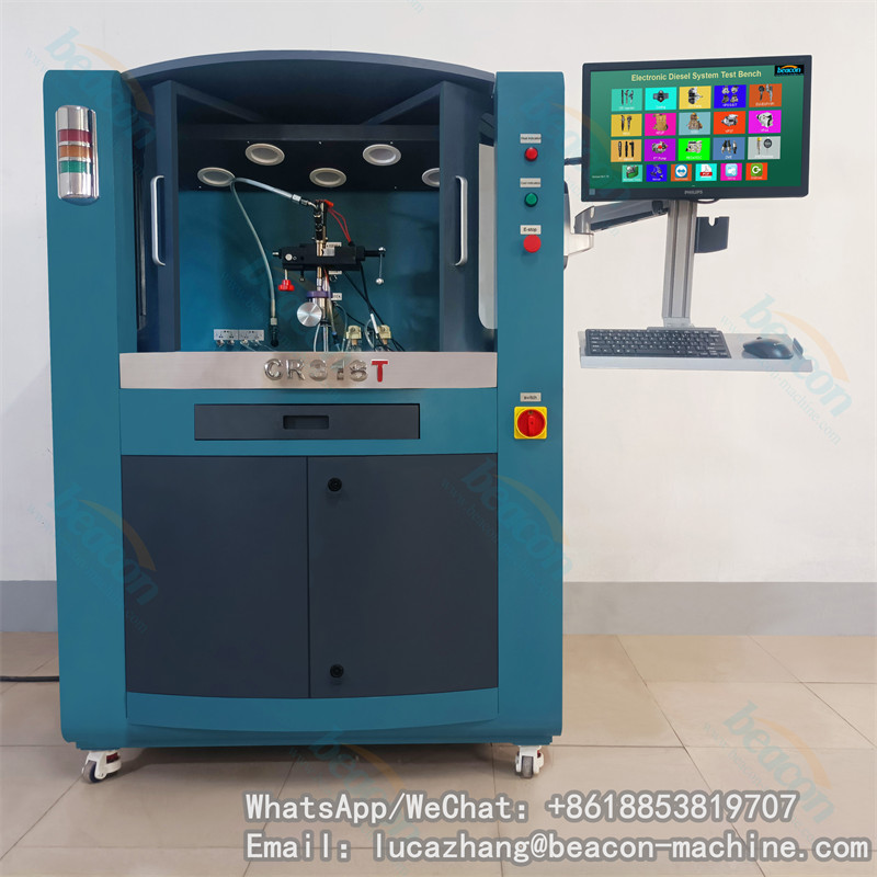 Beacon Machine High Pressure Electronic Control CR318T Common Rail Diesel Injector Piezo Test Bench