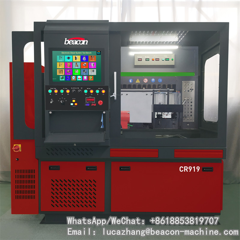 Diesel Injector Test Stand CR919 Common Rail Test Bench Diesel Fuel Injection Pump Tester Machine EUI EUP CAMBOX HEUI For CRDI