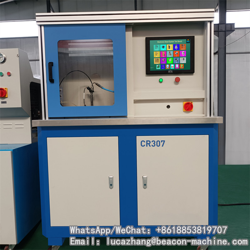 Beacon Machine Common Rail Diesel Fuel Injector Test Bench With Flow Sensor Test CR Piezo Injector CR307