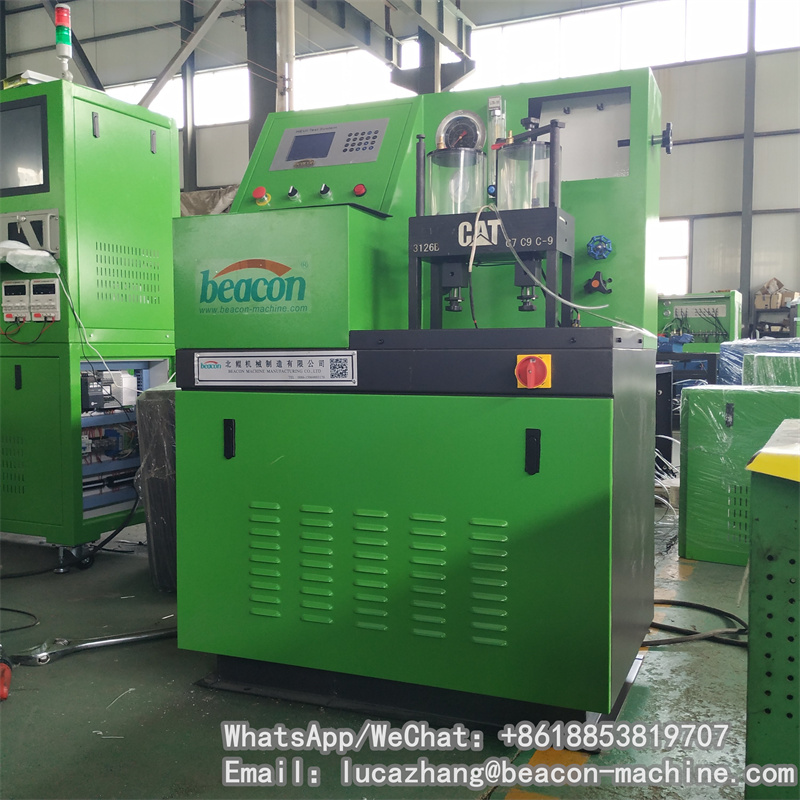 Beacon Machine Common Rail C7 And C9 Injector Nozzle Tools HEUI-A 3126 Cat Engine Injectors Calibration Test Bench