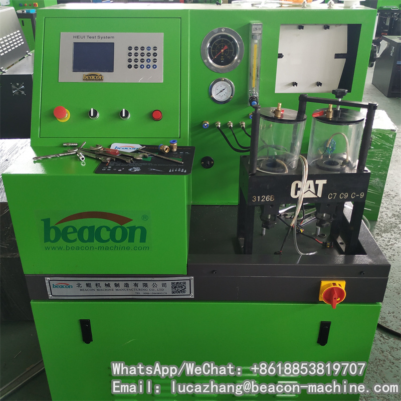 Beacon Machine Common Rail C7 And C9 Injector Nozzle Tools HEUI-A 3126 Cat Engine Injectors Calibration Test Bench