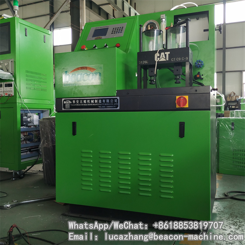 Beacon Machine Common Rail C7 And C9 Injector Nozzle Tools HEUI-A 3126 Cat Engine Injectors Calibration Test Bench