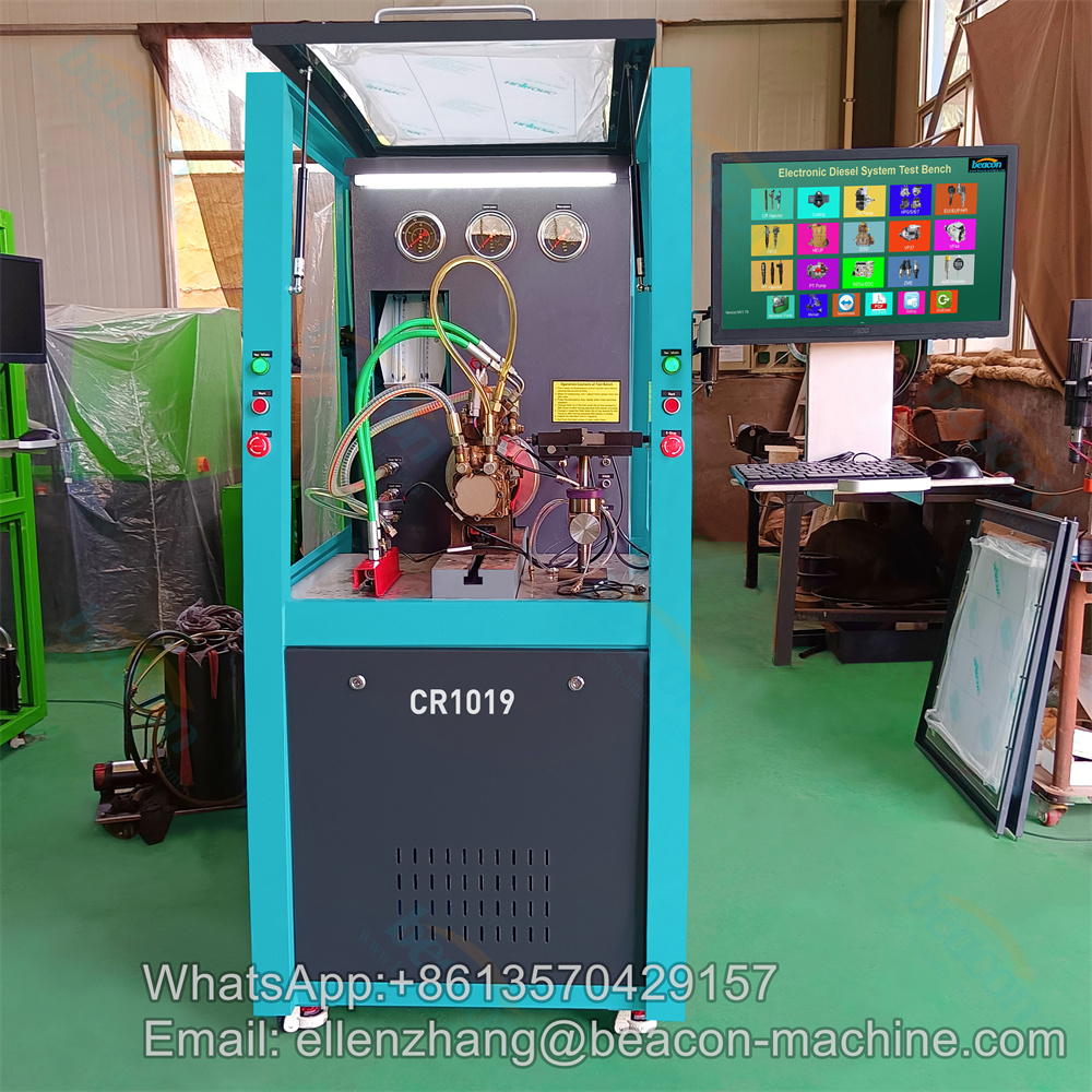 CR1019 common rail injector and pump test bench with cylinder