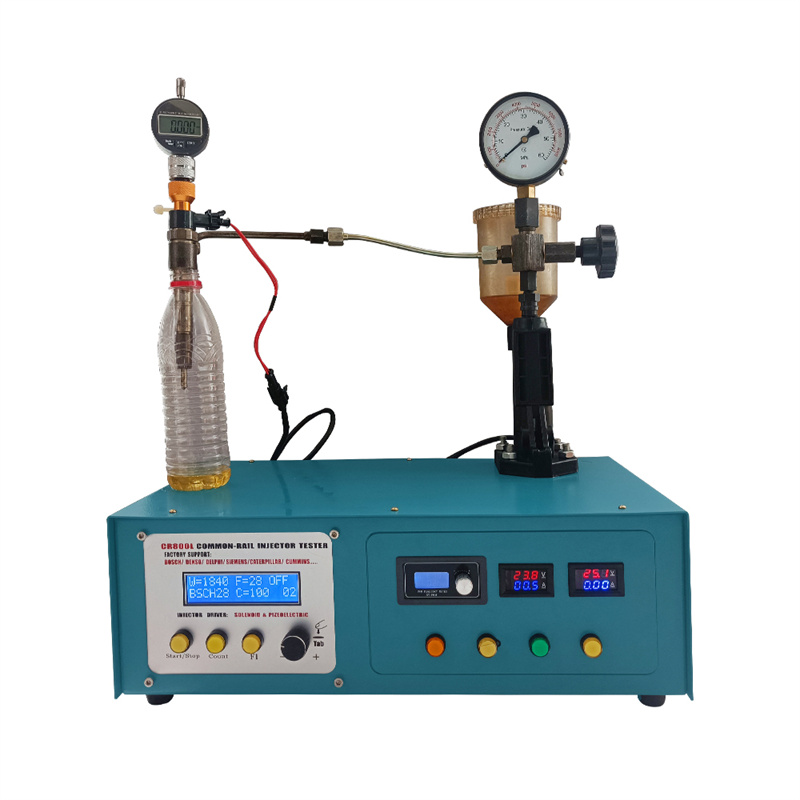 CR800L Common Rail Piezo Mechanical Injector Tester Electromagnetic Injector Driver Multi-Function With S60H