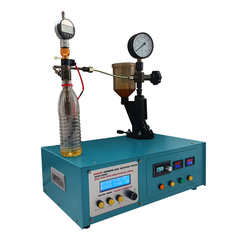 CR800L Common Rail Piezo Mechanical Injector Tester Electromagnetic Injector Driver Multi-Function With S60H