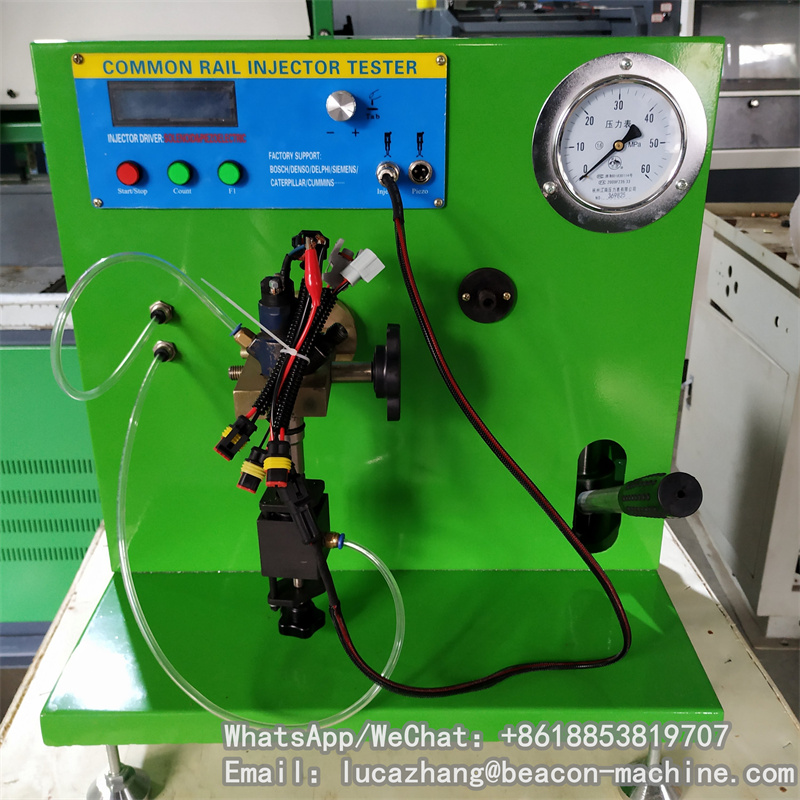 Beacon Machine Auto Repair CR800S common rail electronic diesel injector tester to test Bosch Denso Delphi Cat