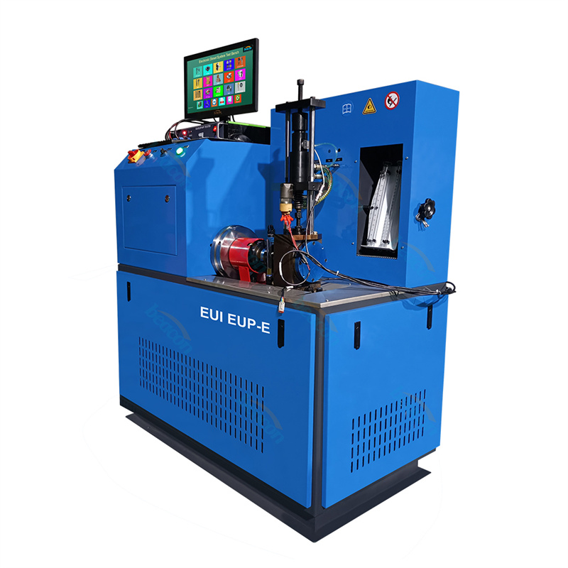 Beacon EUI EUP-E Diesel Common Rail Injector Test Bench With Cambox Graduated Cylinder Flow Sensor Tester