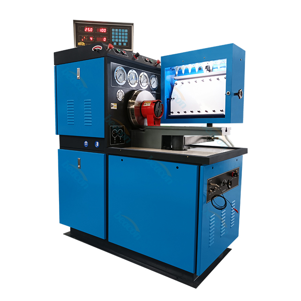 MINI12PSB-A Traditional Mechanical Diesel Fuel Injection Pump Test Bench 8 Cylinder Service Machine