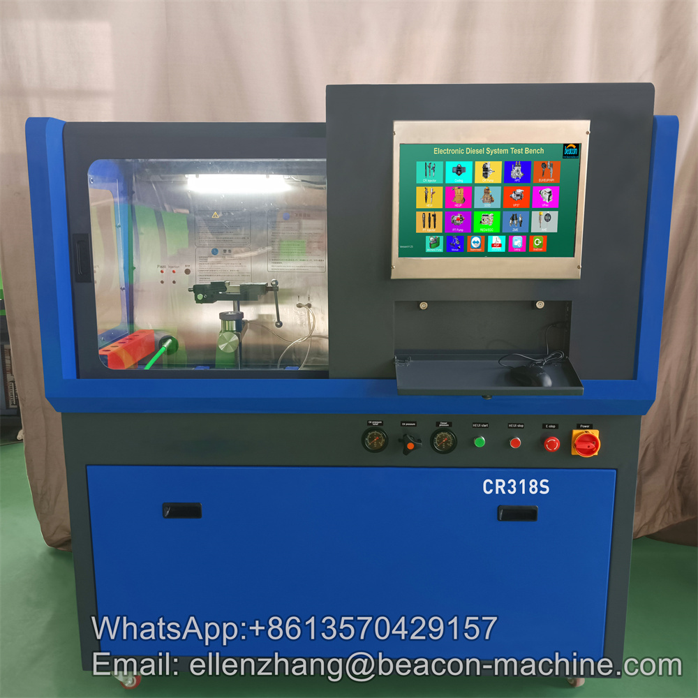 CR318S Common rail injector test bench with HEUI function 