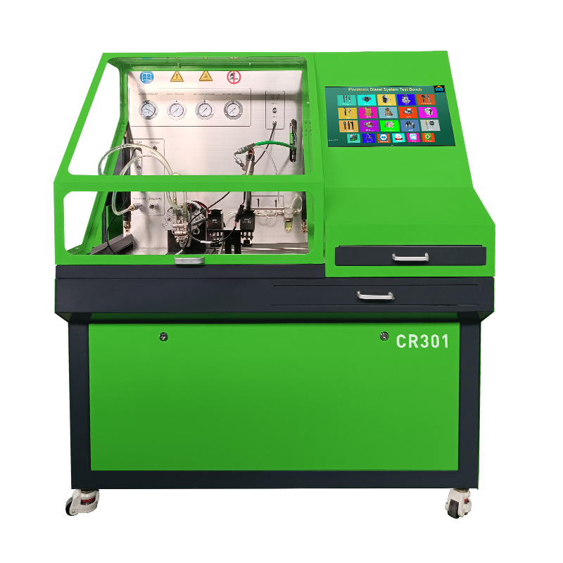 CR301 common rail injector and pump test bench with forced cooling system