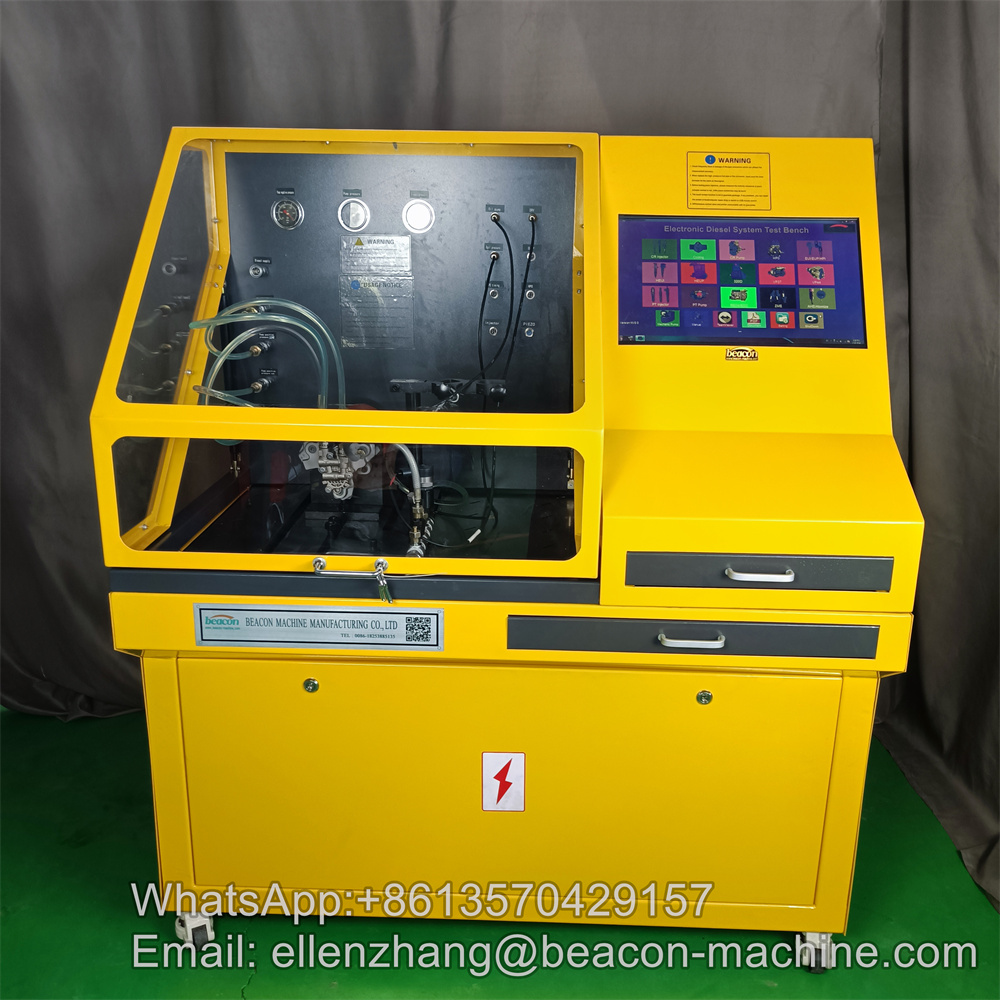 CR301 common rail injector and pump test bench with forced cooling system