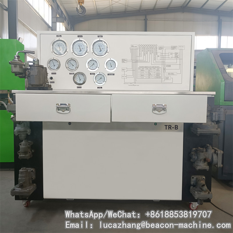 Beacon Machine Train maintenance electric TR-B hydraulic air brake valve test bench for a train