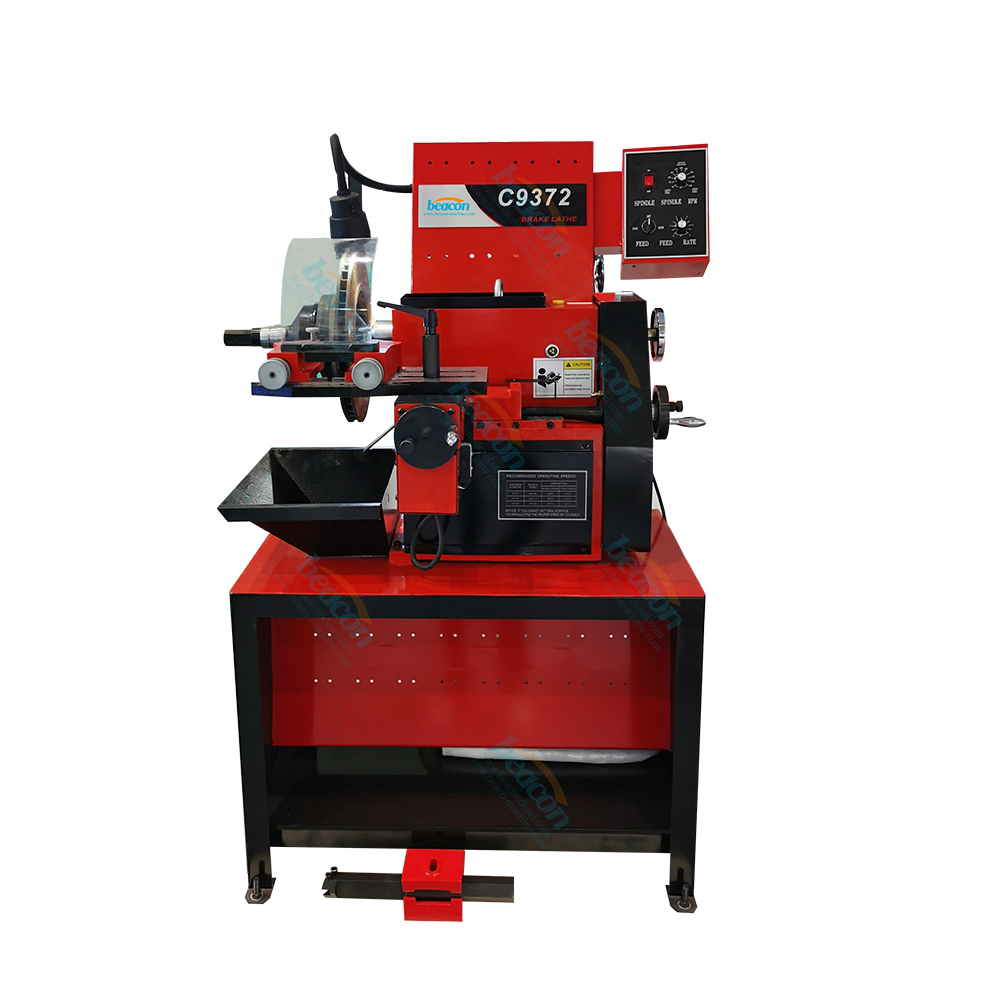 Beacon Brake Disc And Drum Lathe C9372 Auto Suv Car Tire Repair Stand Brake Lathe Cutting Machine