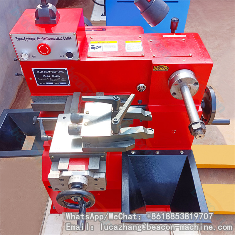 Beacon Brake Disc and Brake Drum Rotor Repair Lathe Machine Brake Repair Lathe Machine T8445 T8445A