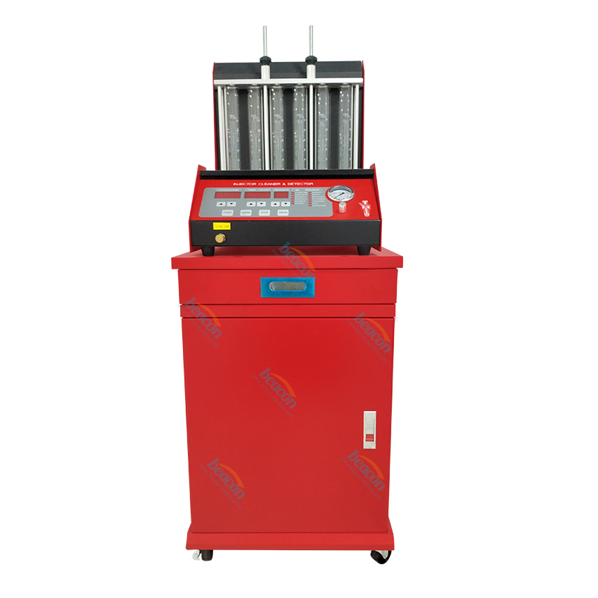 Beacon BC-6C 6 Cylinders Injector Ultrasonic Cleaner Gasoline Fuel Injector Cleaning And Testing Machine