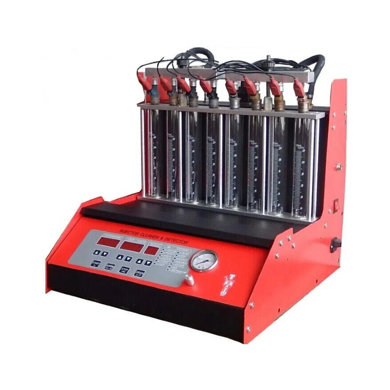 Beacon Gasoline Fuel Injector Nozzle Test Bench BC-8H 8 Cylinder Petrol Injection Tester Cleaning Machine