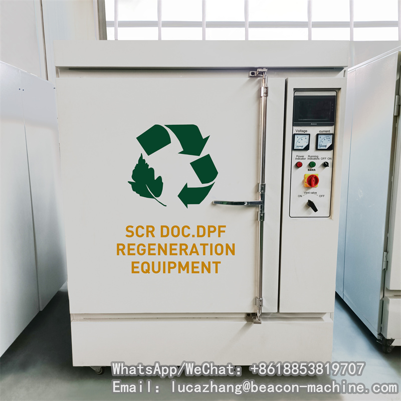 DPF Cleaning Machine DPF-RGB Regeneration Equipment With Post-Processing And Purge Dust Collection Function Test Bench