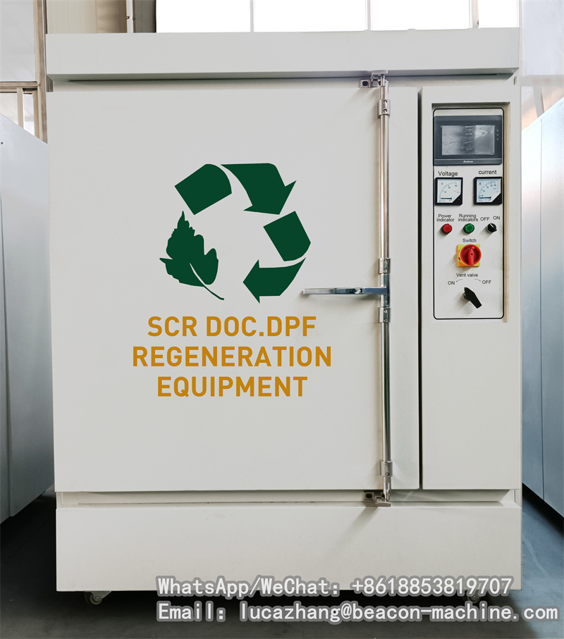 DPF Cleaning Machine DPF-RGB Regeneration Equipment With Post-Processing And Purge Dust Collection Function Test Bench