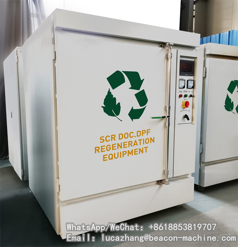 DPF Cleaning Machine DPF-RGB Regeneration Equipment With Post-Processing And Purge Dust Collection Function Test Bench