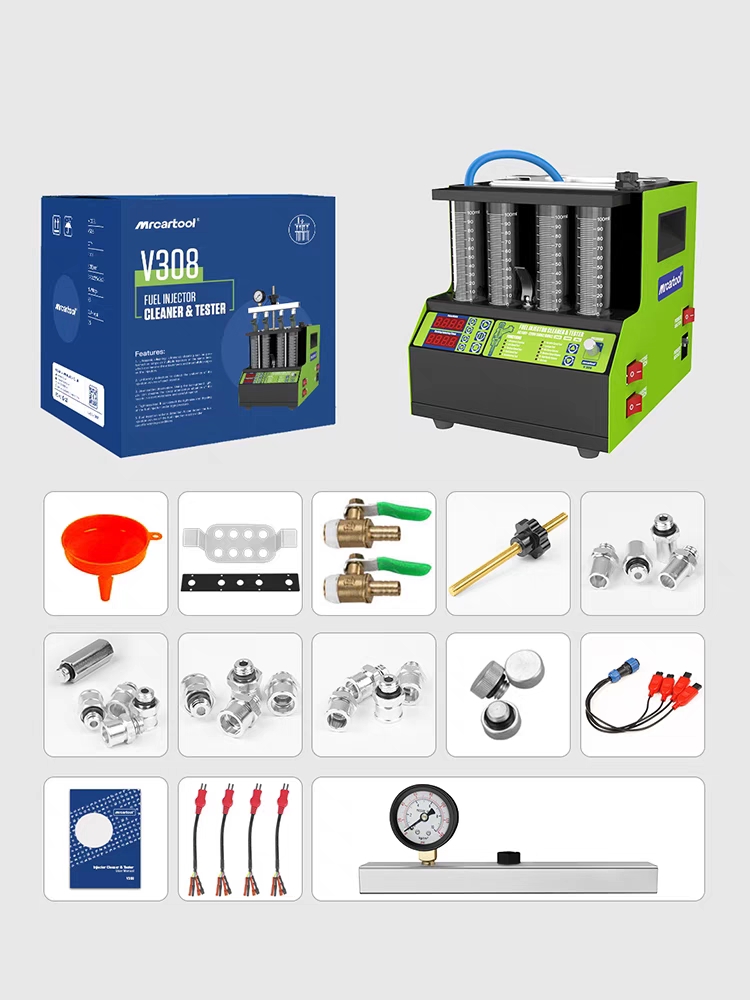 V308 Gasoline injector cleaner and tester 4 cylinder