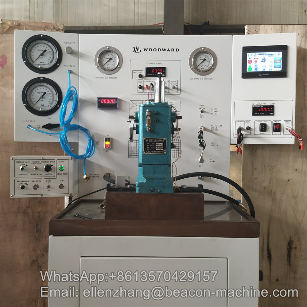 BK2000 Marine speed regulator test bench