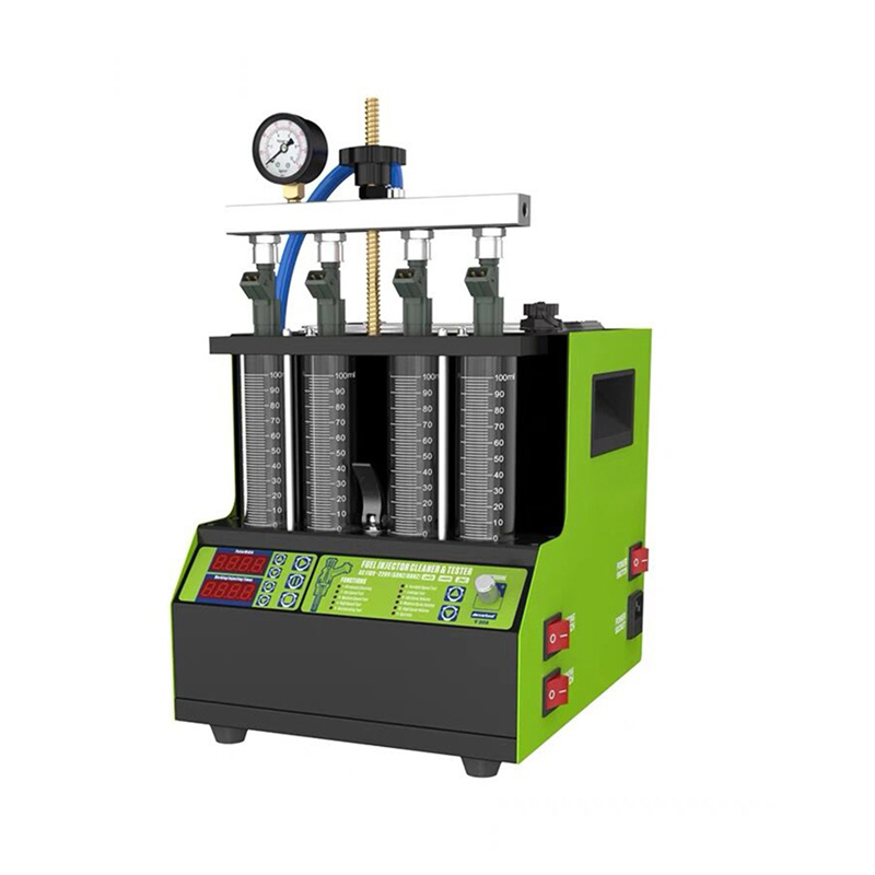 V309 4 Cylinders GDI Car Fuel Injector Ultrasonic Cleaning Machine & Tester Gasoline Injector Leakage Checking Tester