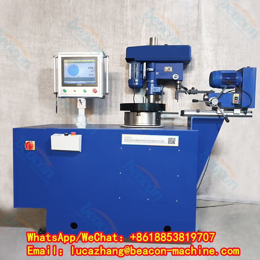 Industrial dynamic balance YLD-100A Vertical single plane rotor balancing machine for Flywheel