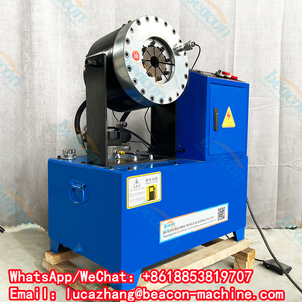 BC-51M factory customized Multi functional Hydraulic rubber pipe making Hose Crimping Shrinking Machine