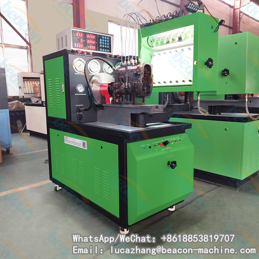 Beacon Machine MINI12PSB-X Mechanical Pump Test Bank Mechanical Fuel Injection Pump Test Bench