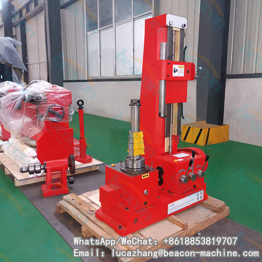 Beacon Machine T8360 Manual Lathe Horizontal Brake Disc Cutting and Drums Skimming Machine