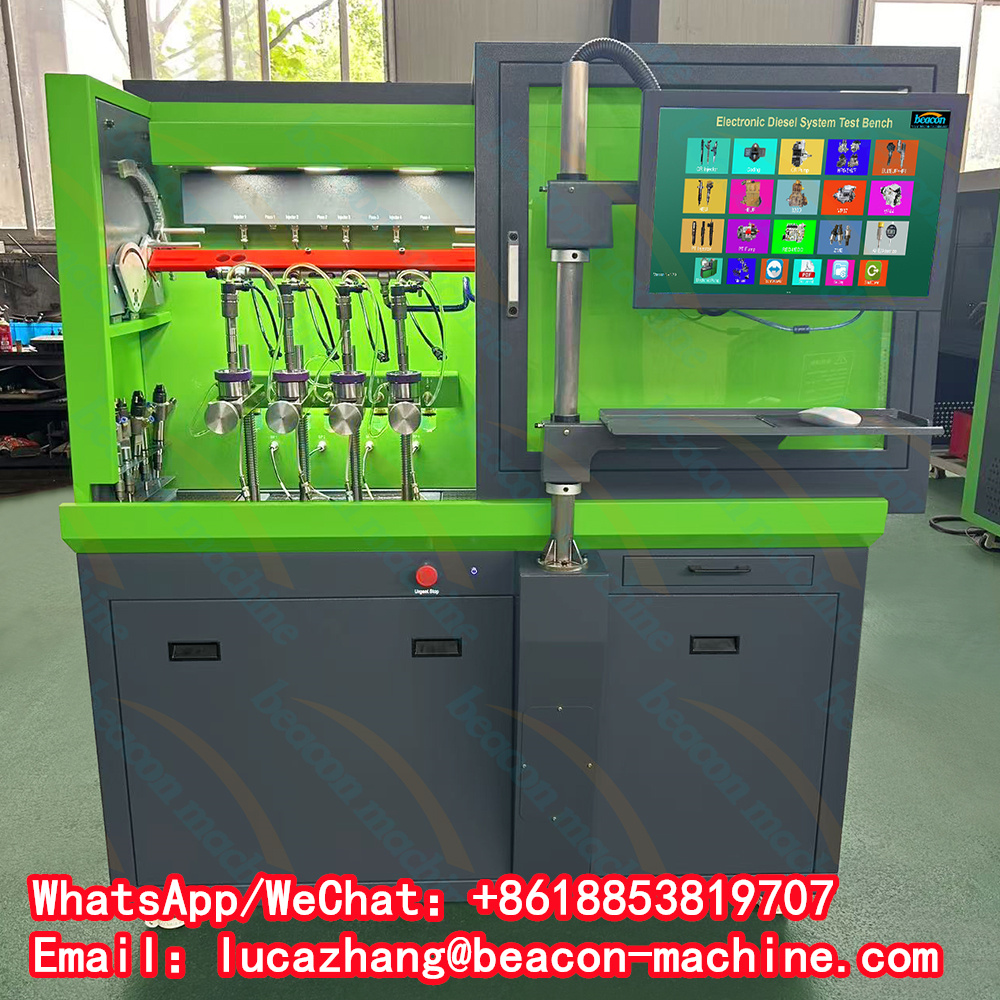 Beacon Electrical Cr304(S) Injector Test Stand Common Rail Diesel Injector Test Machine With 4 Pcs Injector Testing Function