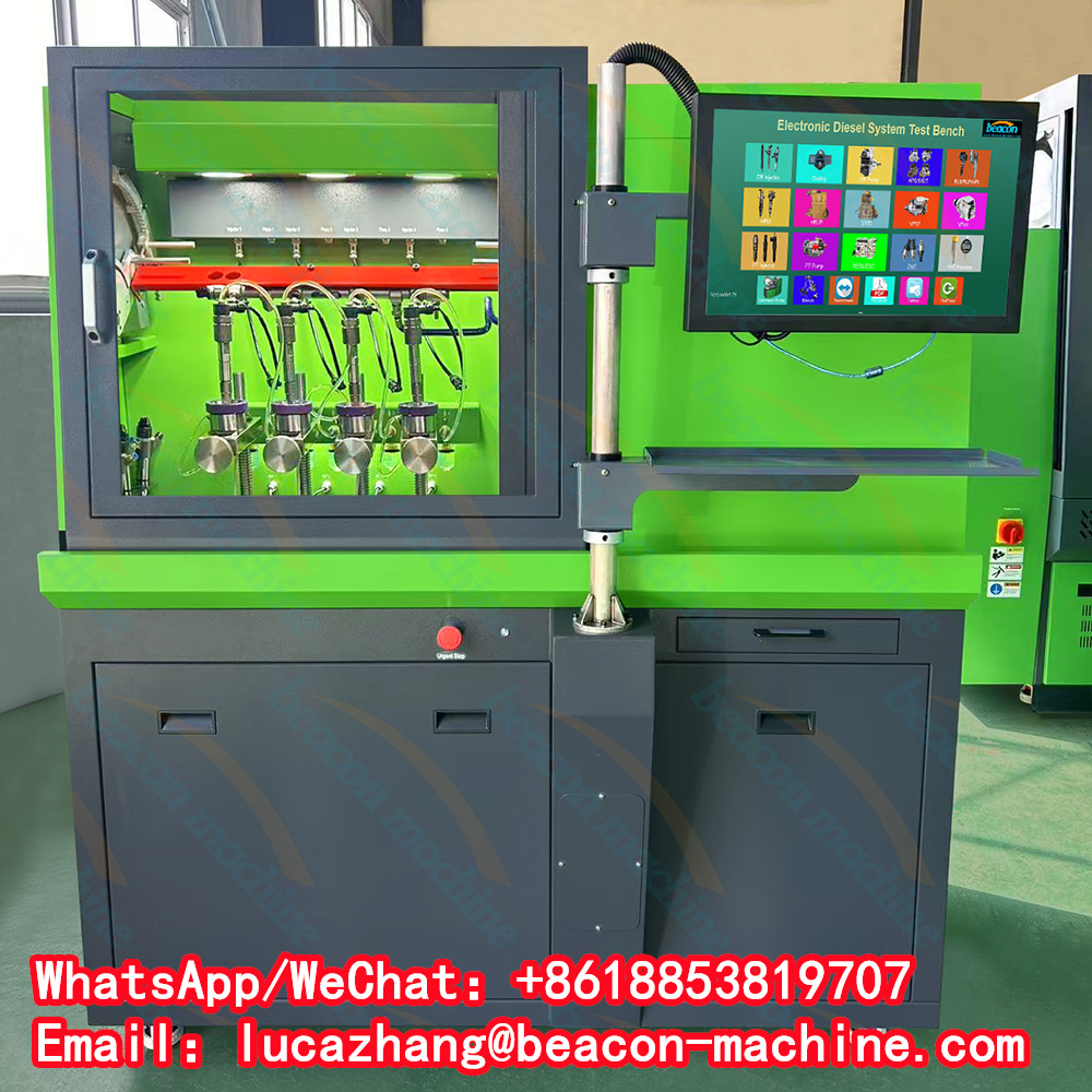 Beacon Electrical Cr304(S) Injector Test Stand Common Rail Diesel Injector Test Machine With 4 Pcs Injector Testing Function
