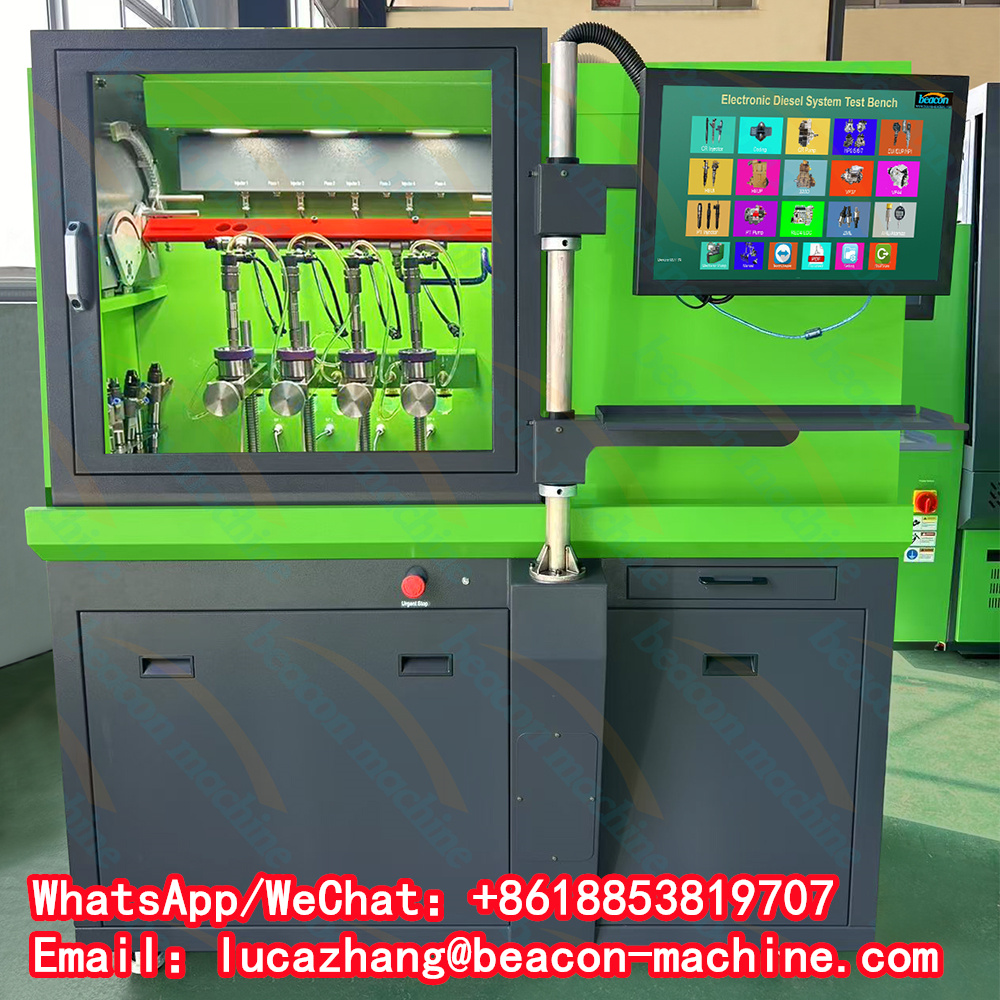 Beacon Electrical Cr304(S) Injector Test Stand Common Rail Diesel Injector Test Machine With 4 Pcs Injector Testing Function