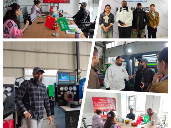 Saudi Delegation Inspects BC3000 & CR919, Deepening Diesel System Testing Technology Cooperation