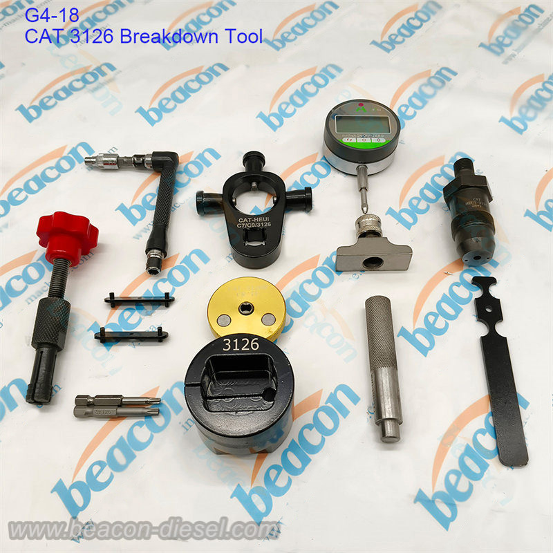 G4-18 CAT 3126 Injector Breakdown and Disassembly Tool Kit