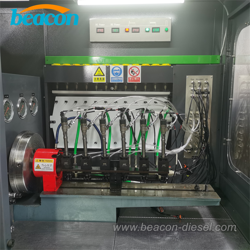 test6 common rail injectors simultaneously