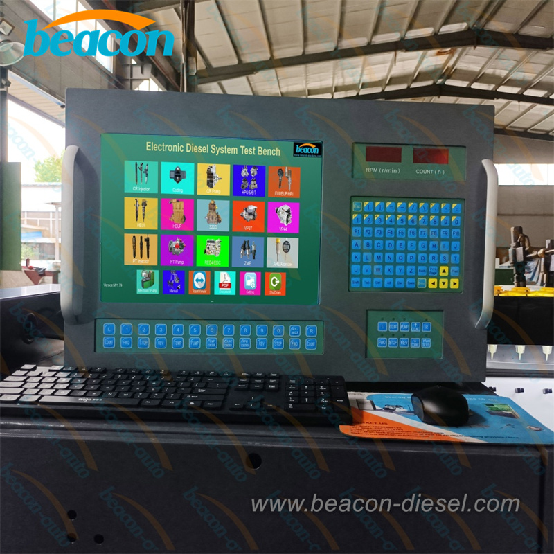 Control unit of CRS900s test bench