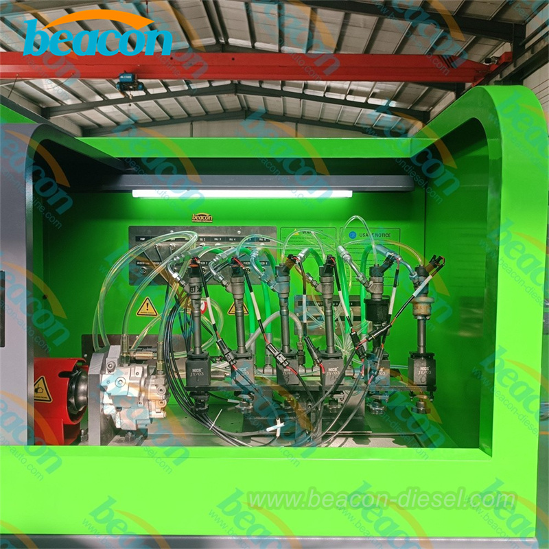 CR819 test bench testing 6 common rail injectors