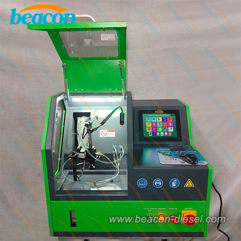 EPS210s test bench testing common rail injector