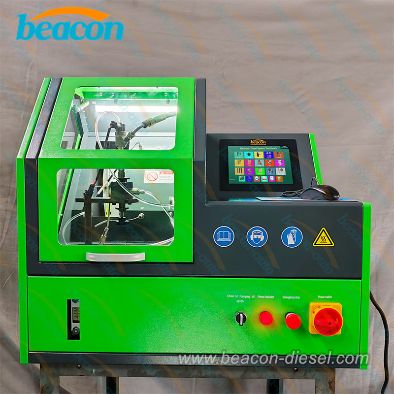 EPS210s test bench testing common rail injector