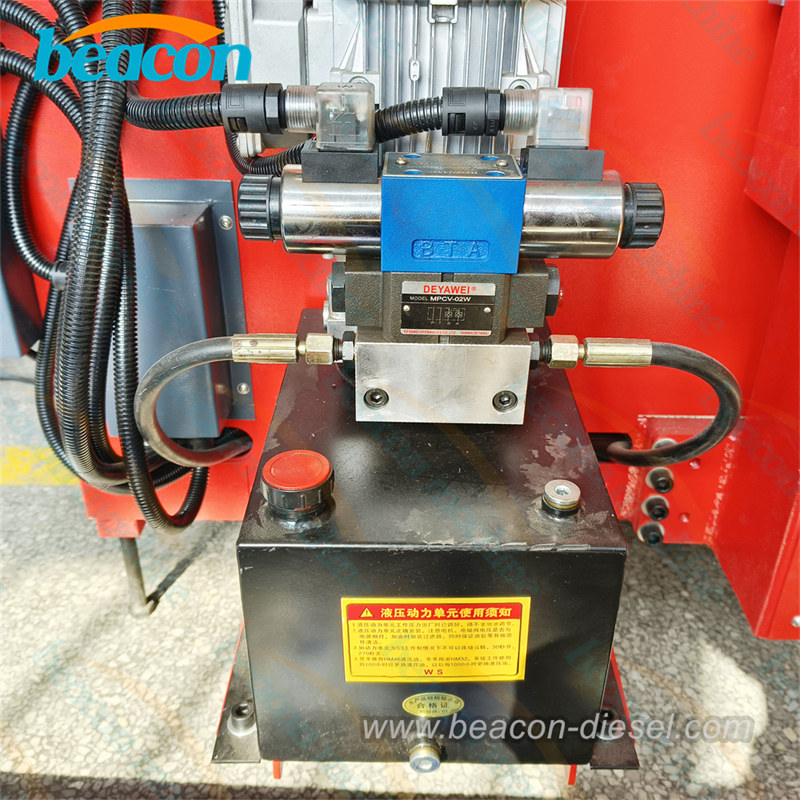 Beacon GS-1650 Red Cylinder Head Pressure Tester with Hydraulic Lift