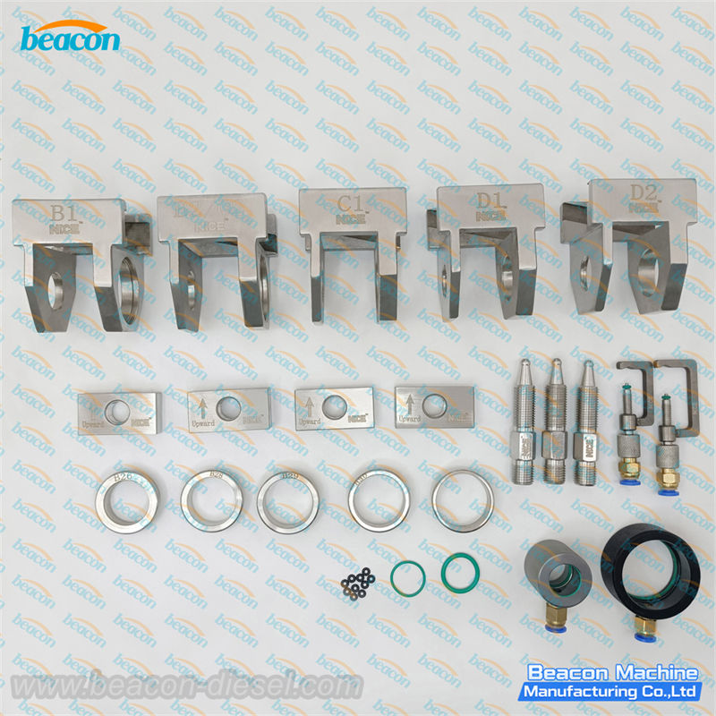 Universal Common Rail Injector Clamping Tool Kit Packing List and Specification Table